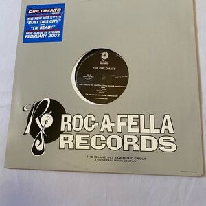 Roc-A-Fella Records diplomats Vinyl Album dip set cam’ron hip hop rap Jay z
